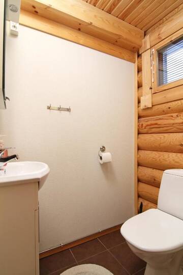 Фото номера Коттедж с 1 спальней и сауной (Ketunkolo) Кемпинги Messilä Camping г. Холлола 14