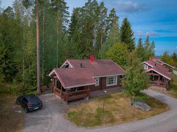 Фото номера Вилла с 3 спальнями Виллы Villa Kurpitsa at MESSILA ski &amp; camping г. Холлола 47
