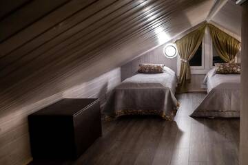 Фото номера Вилла с 3 спальнями Виллы Villa Kurpitsa at MESSILA ski &amp; camping г. Холлола 58