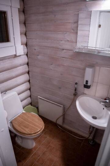 Фото номера Вилла с 3 спальнями Виллы Villa Kurpitsa at MESSILA ski &amp; camping г. Холлола 23