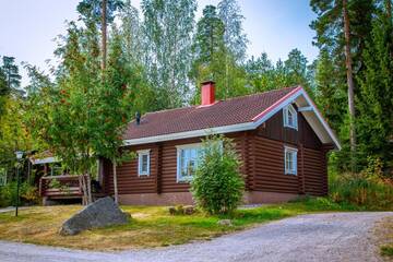 Фото номера Вилла с 3 спальнями Виллы Villa Kurpitsa at MESSILA ski &amp; camping г. Холлола 29